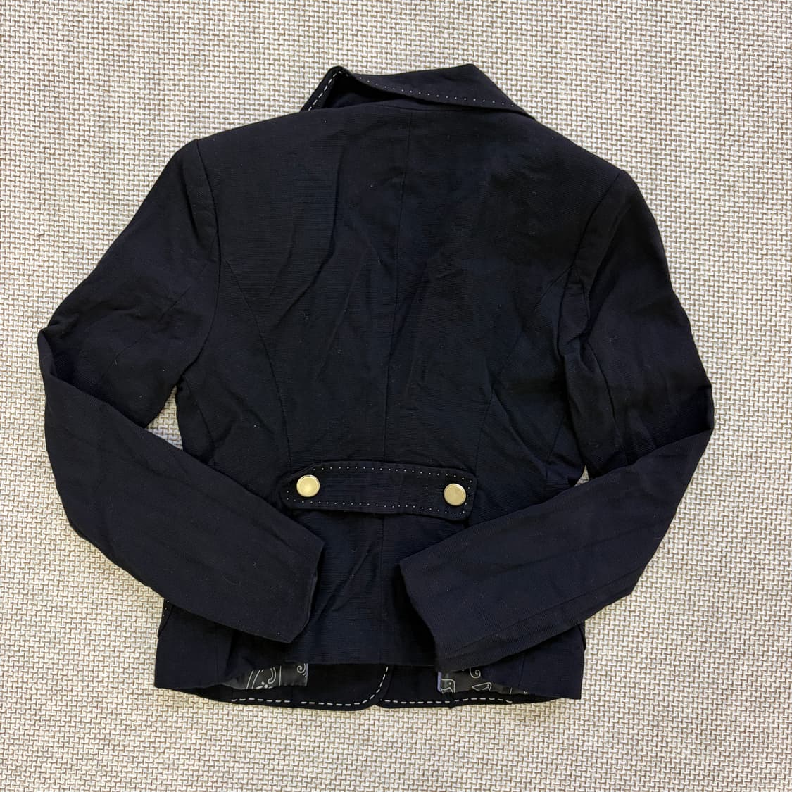 88-96-160 BCBG 스티치 블레이저 0602D1 상품이미지2