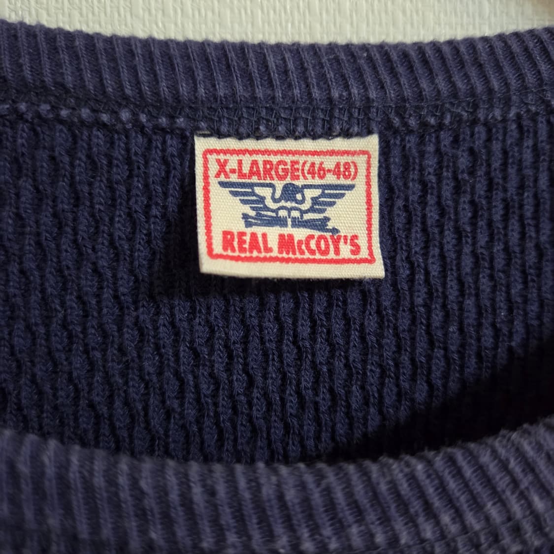 (XL)리얼멕코이 써멀 와플 롱슬리브 상품이미지5