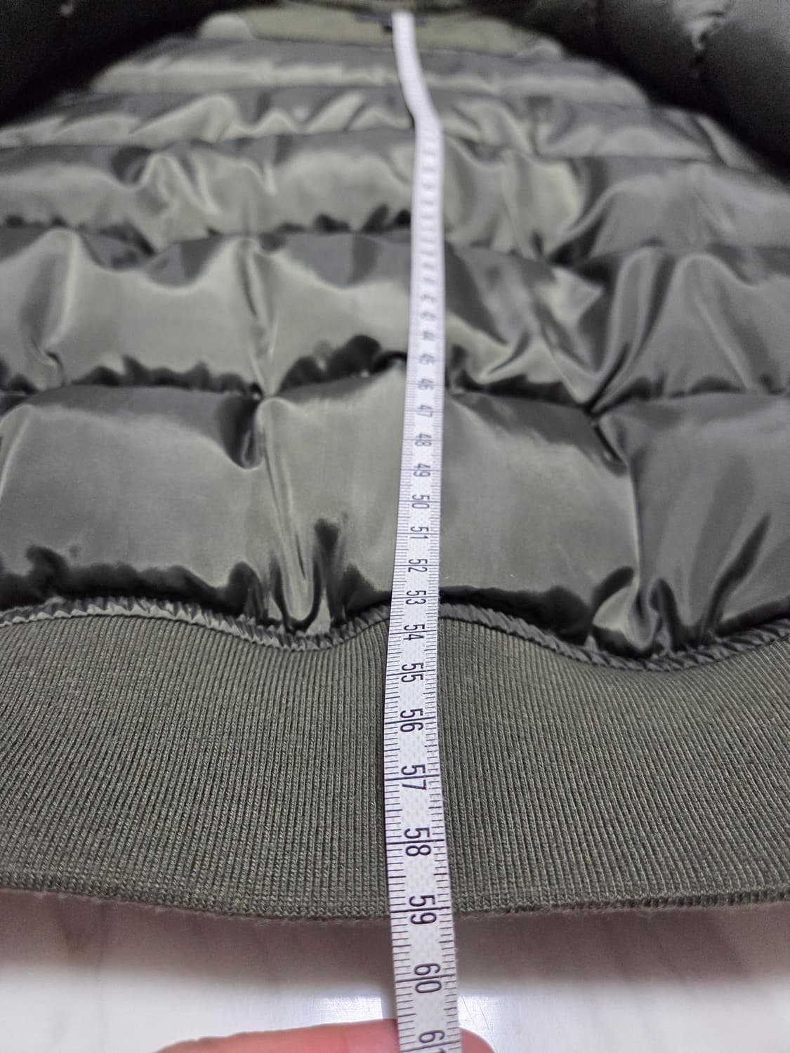 게스 공용 다운 항공자켓 상품이미지8