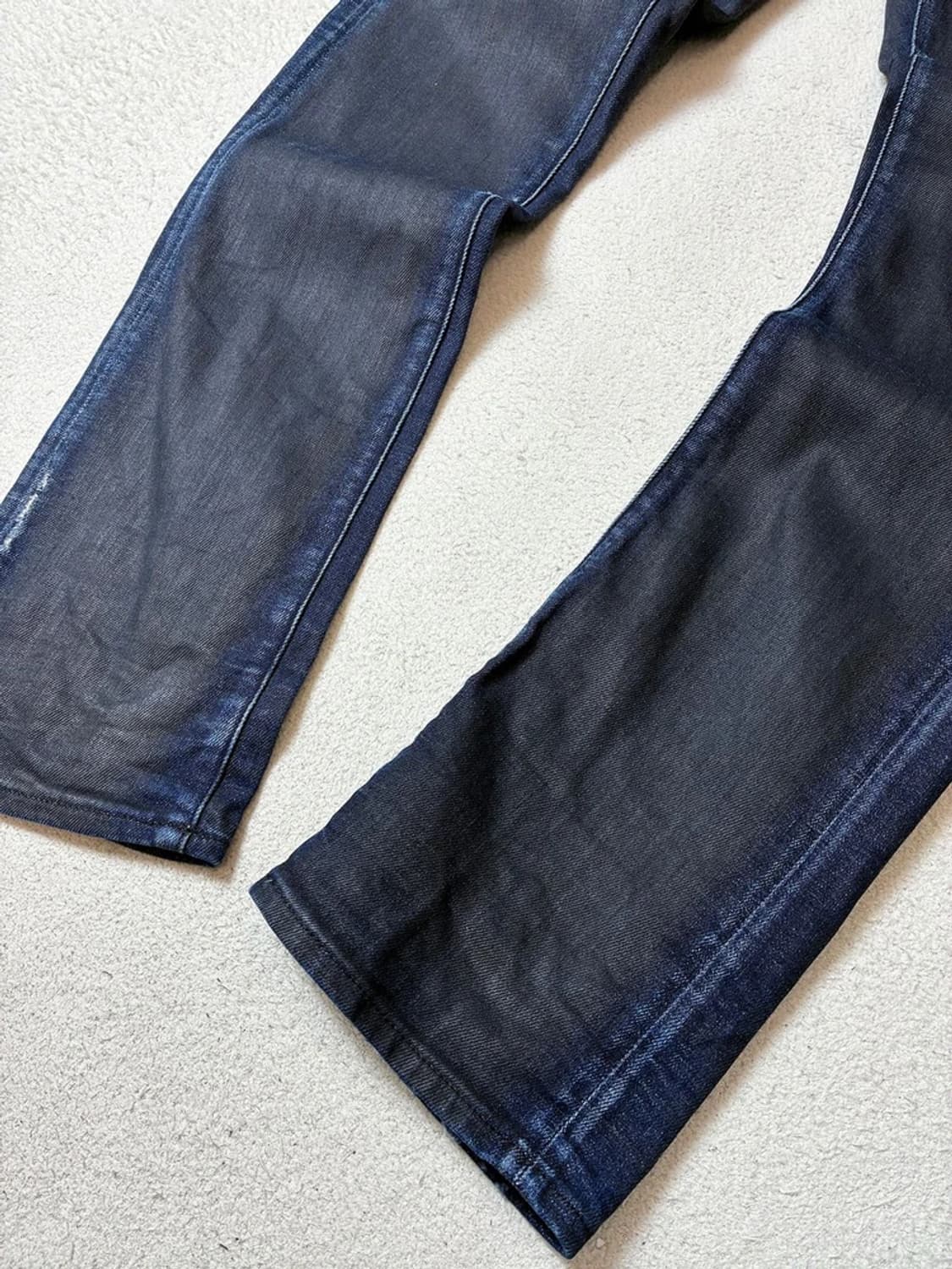 지스타로우 3301 왁스드 스트레이트 데님 팬츠 PN7939 상품이미지4