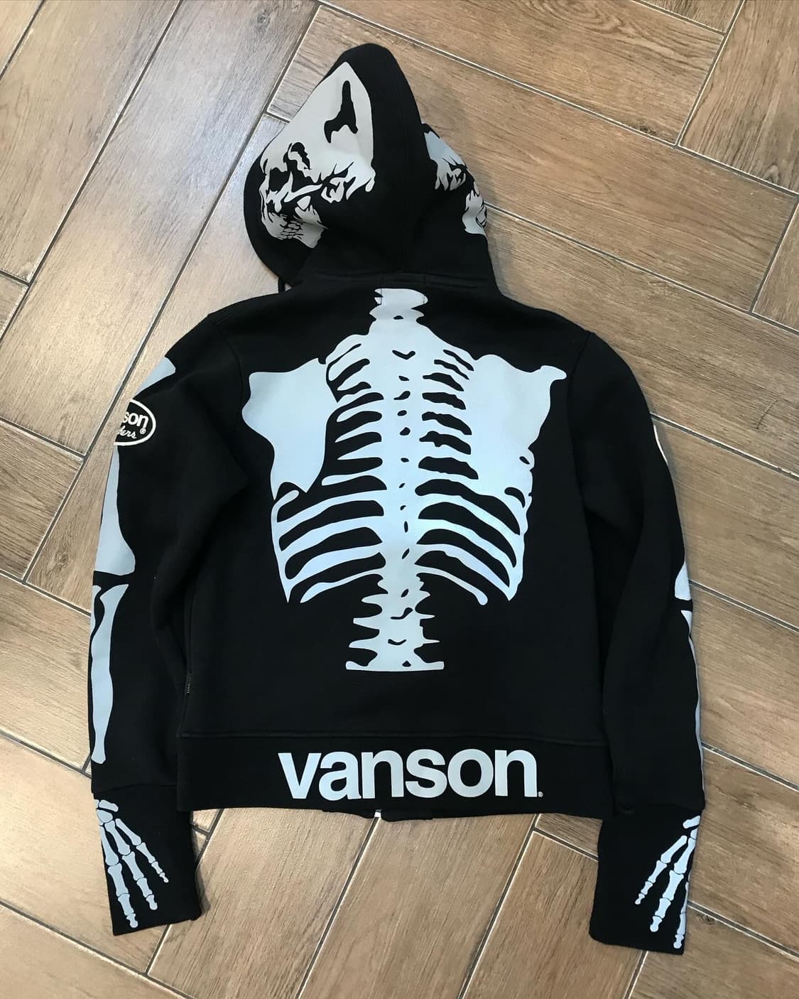 Vanson Bone Hood Zip-Up 상품이미지9