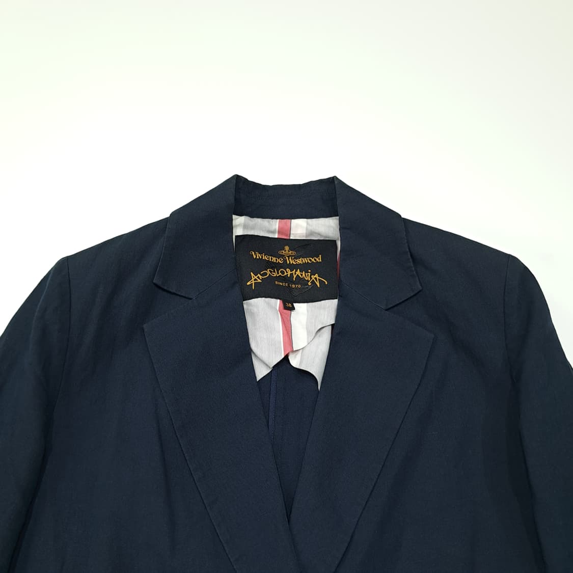 CL167 S 비비안웨스트우드 린넨 혼방 테일러드 블레이저 상품이미지2