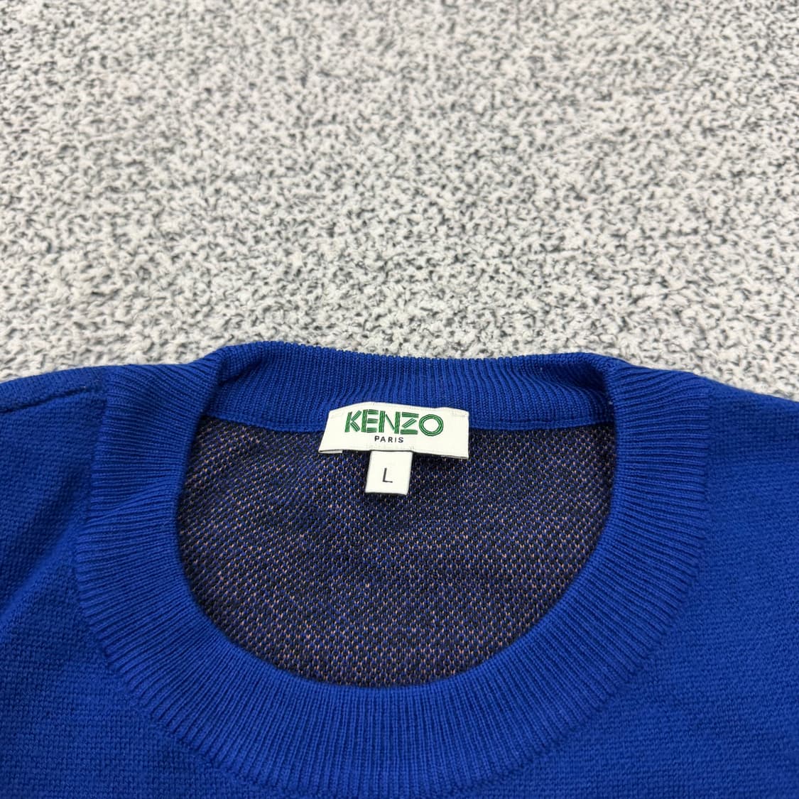 L 겐조 패턴 니트 티셔츠 0130H1 상품이미지3