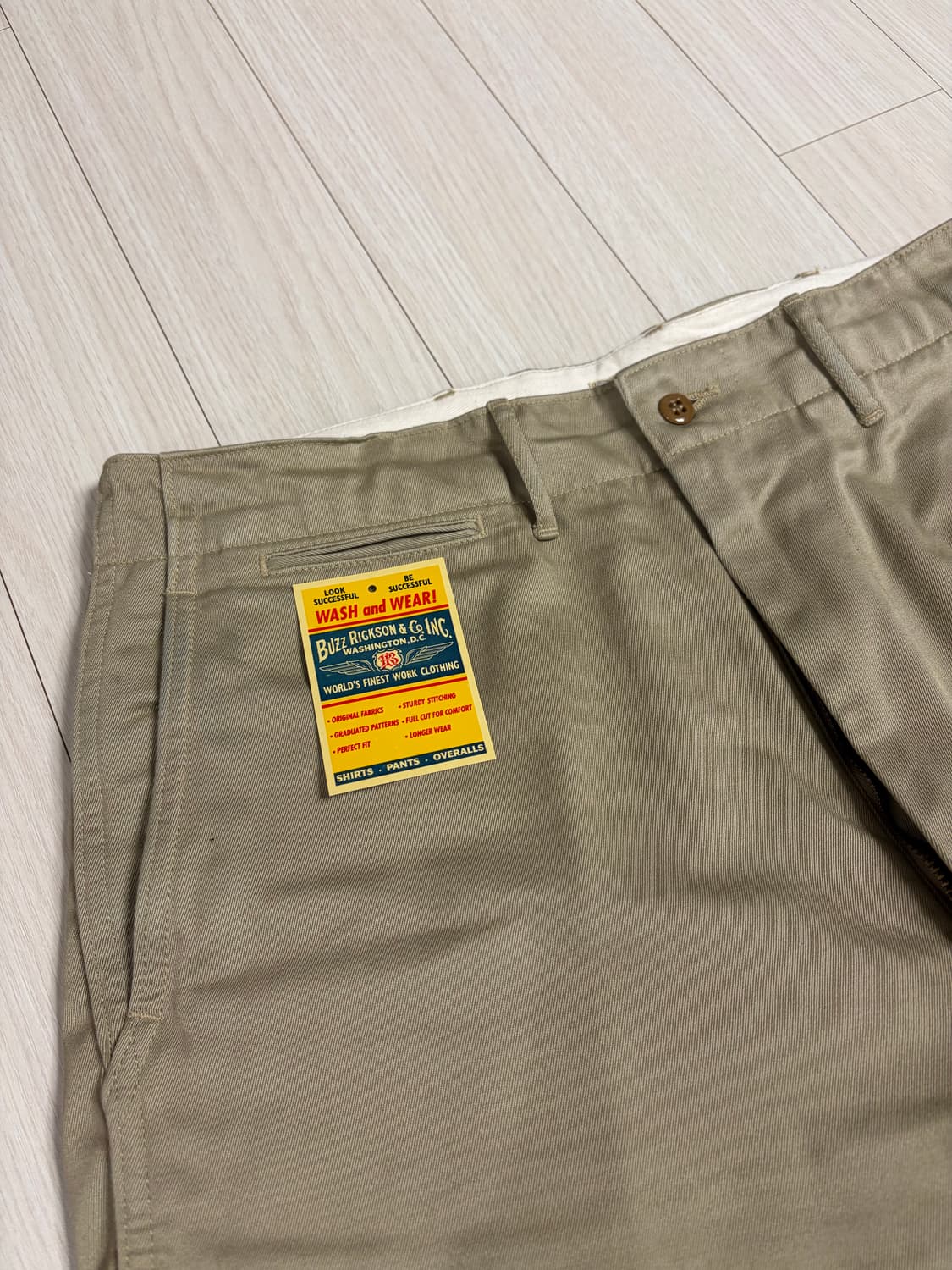 버즈릭슨 오리지널 치노 34 (기장수선O) 상품이미지3