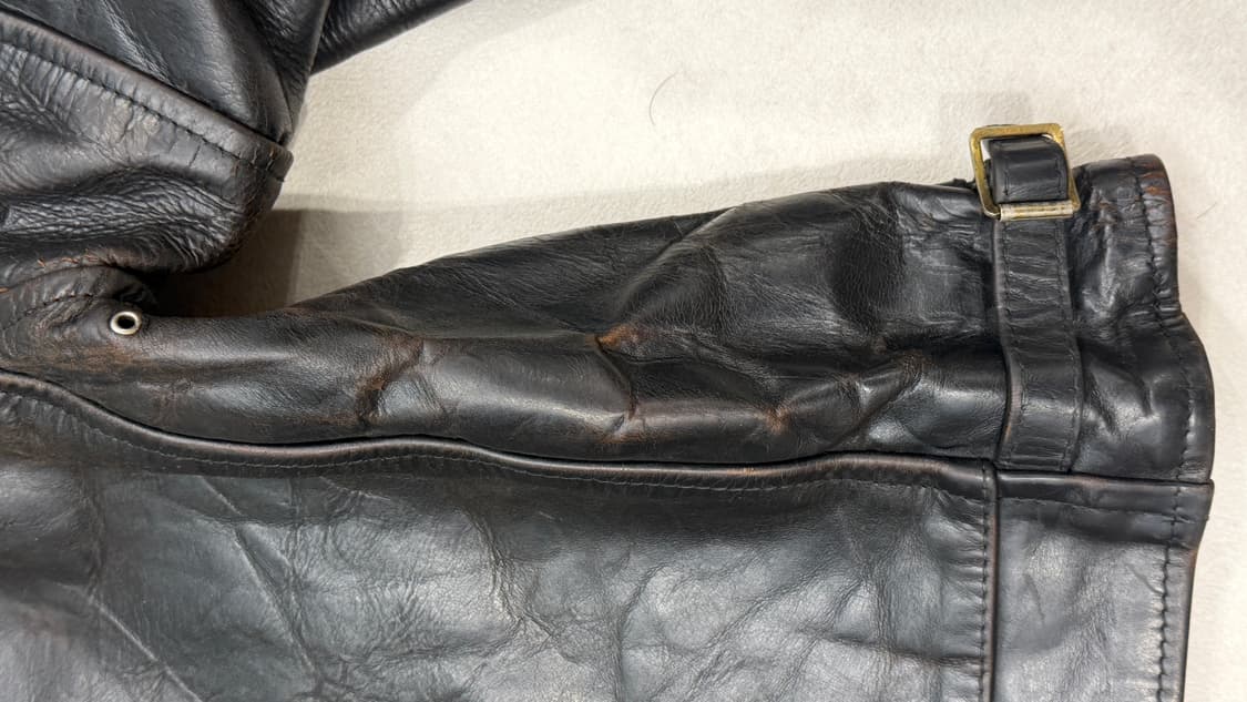 에어로레더 하이웨이맨 크롬악셀 홀스하이드 레더자켓 상품이미지9