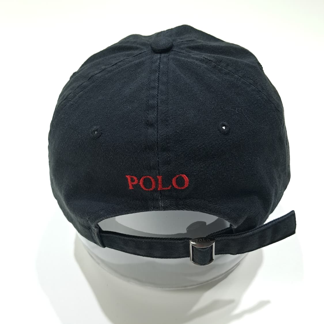 CL330 폴로 코튼 레드포니 네이비 볼캡 모자 상품이미지5