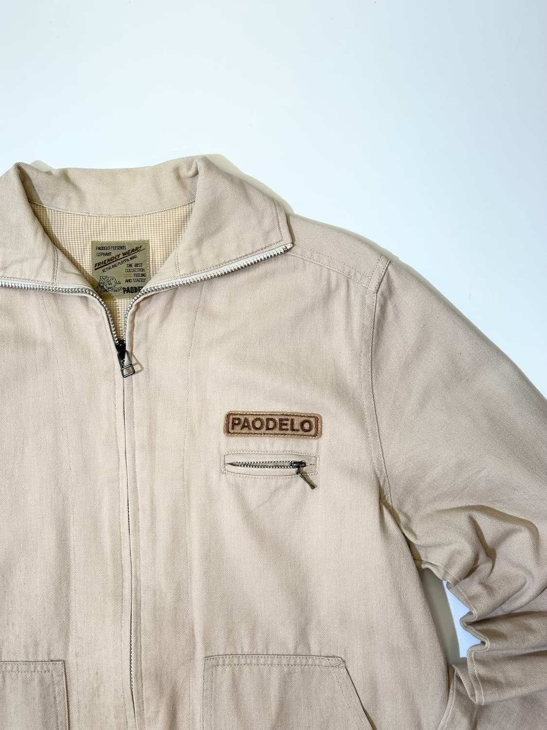 Paodelo 코끼리 워크 자켓 상품이미지10