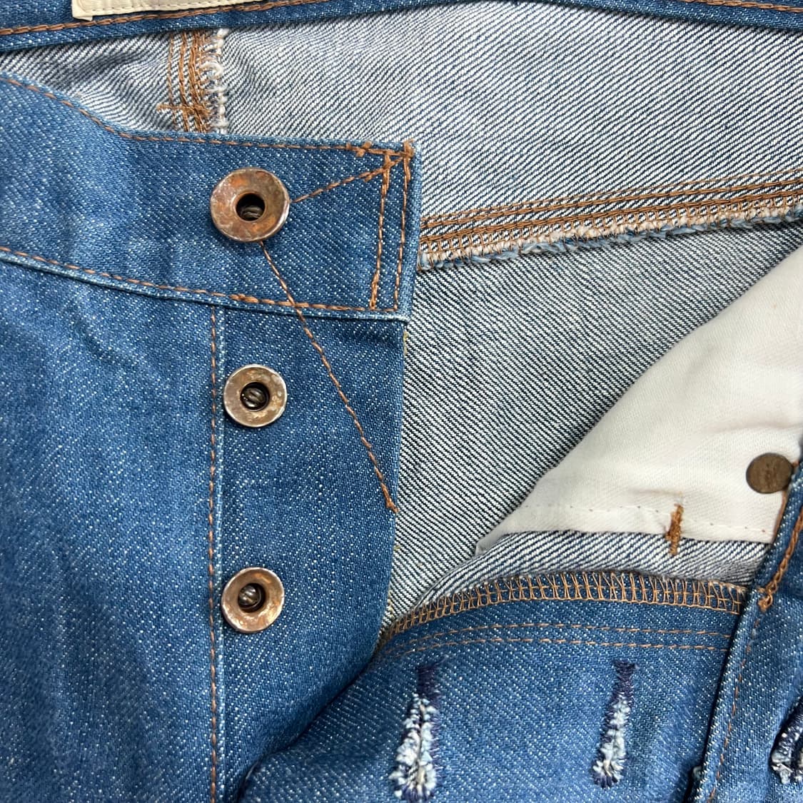 2007 팀 해밀턴 셀비지 데님팬츠 상품이미지6