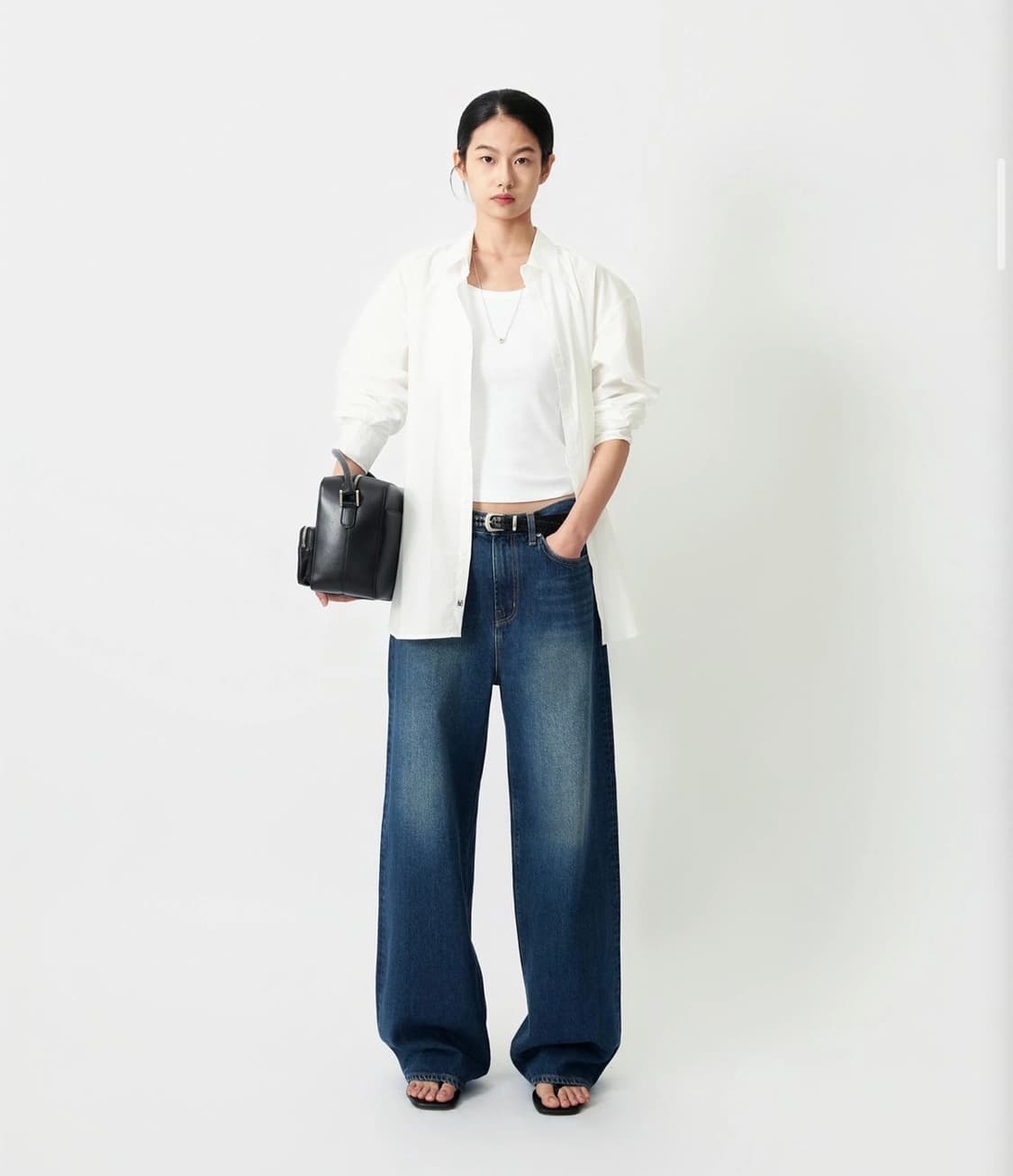 LABEL ARCHIVE Mariam wide fit jeans 상품이미지1