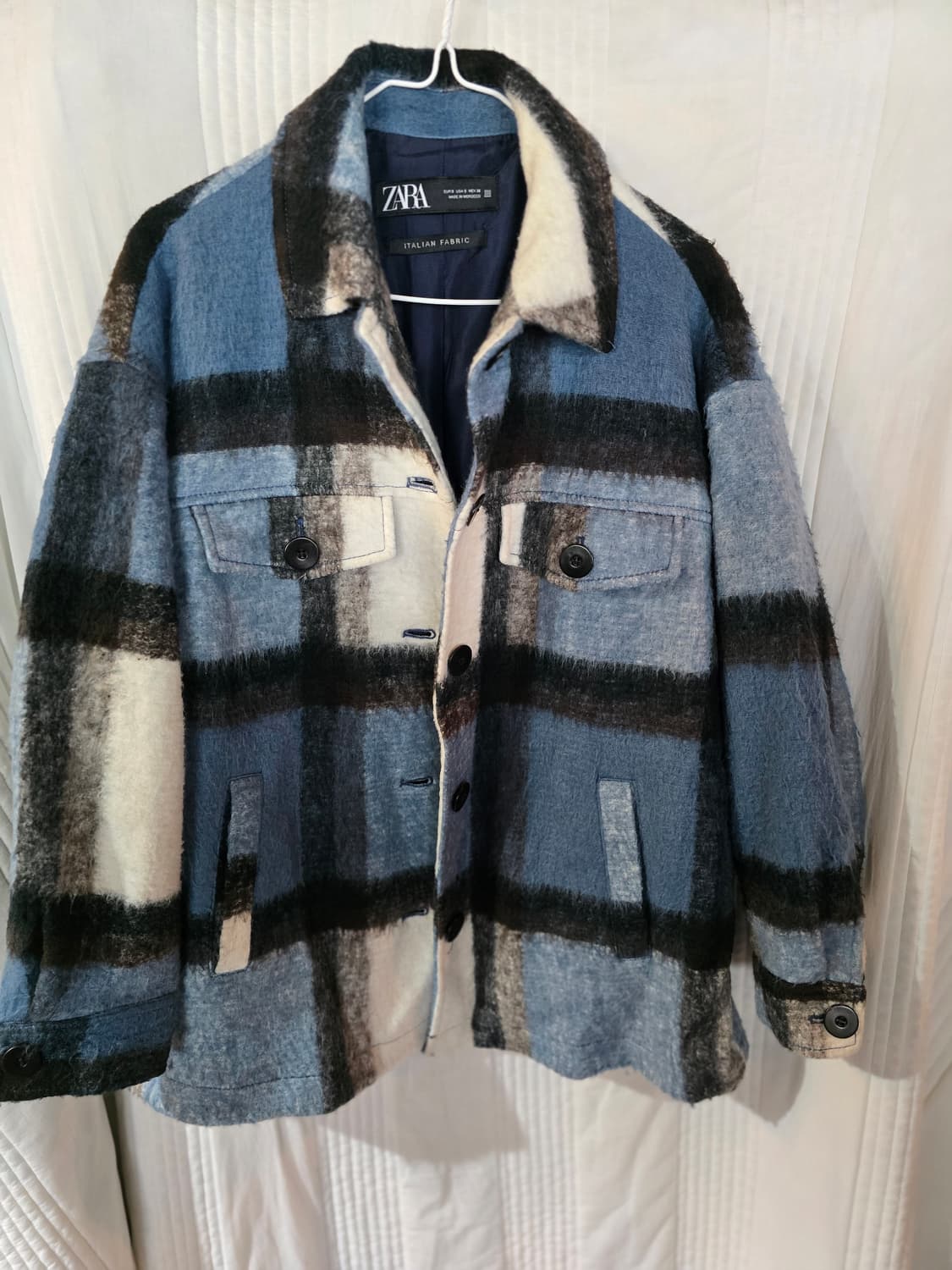 자라 체크 자켓 상품이미지2