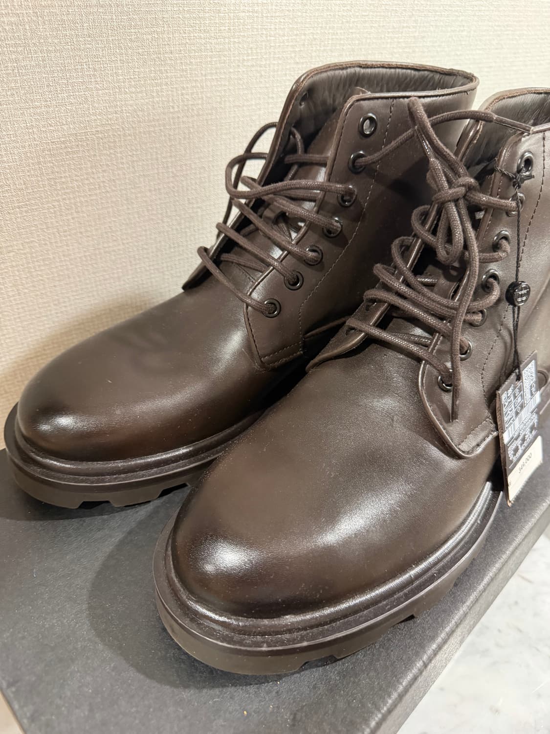 마시모두띠 남성 브라운 레이스업부츠 상품이미지2