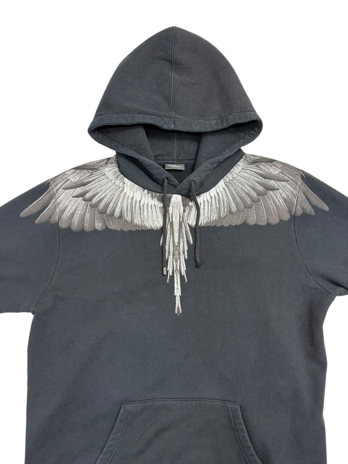 마르셀로불론 윙 후드티 블랙 상품이미지5