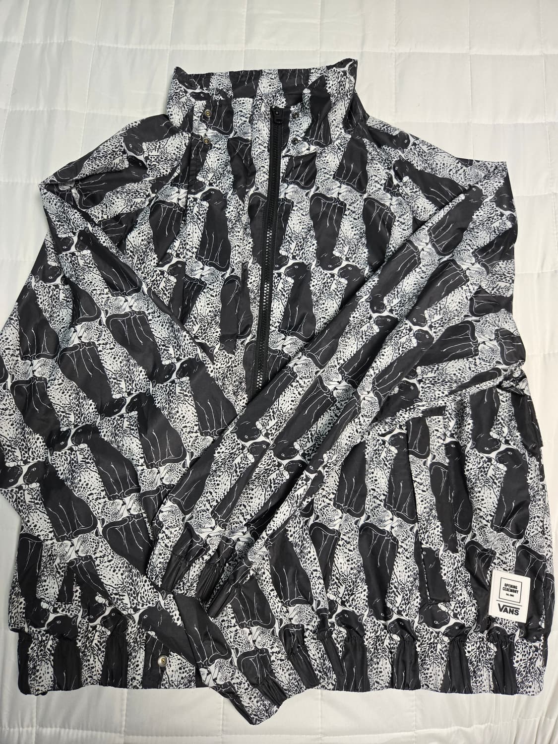 반스x오프닝세레모니 콜라보 바람막이 L 상품이미지1