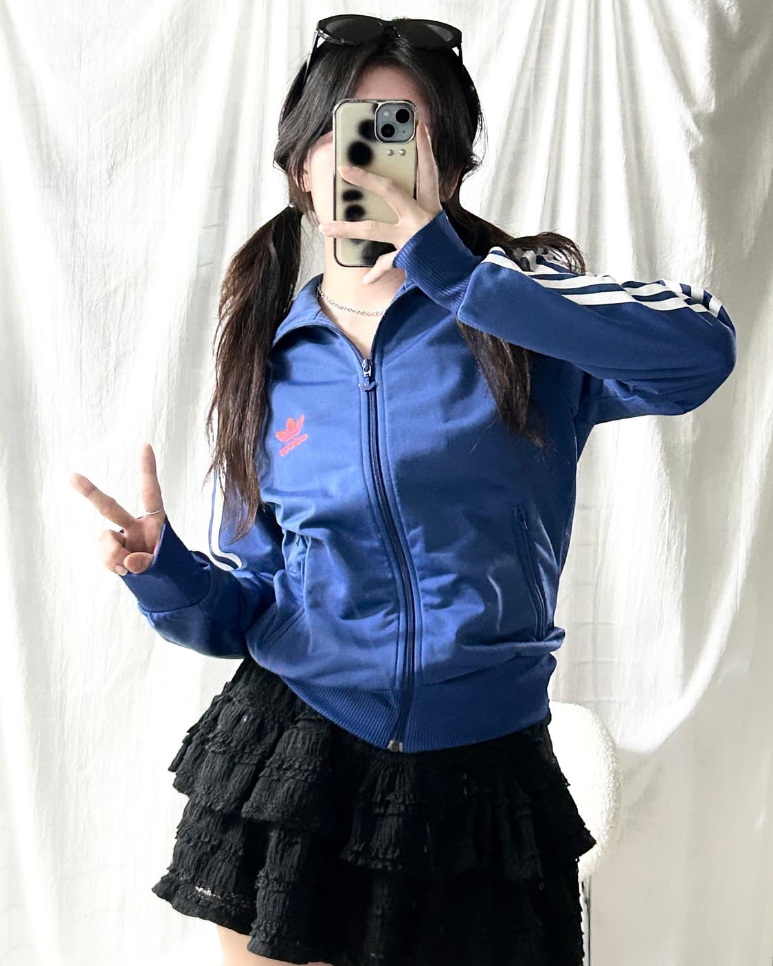 아디다스 빅로고 빨파 파이어버드 져지 상품이미지4