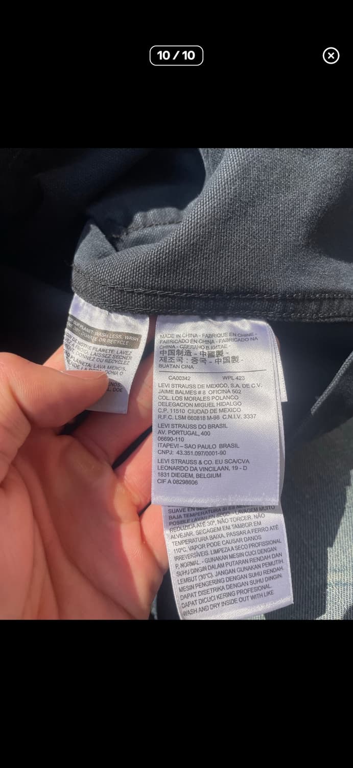 리바이스 엔지니어드 워크 초어자켓 상품이미지7