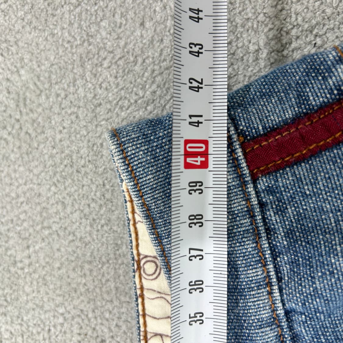 쿠지 COOGI 옆라인 데님 팬츠 L 상품이미지5