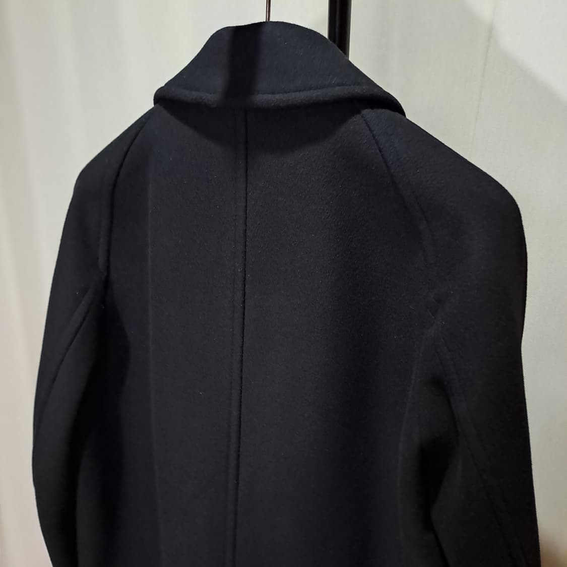(택포) 쿠어 COOR MTR 발마칸 오버핏 블랙 코트 S B552 상품이미지4
