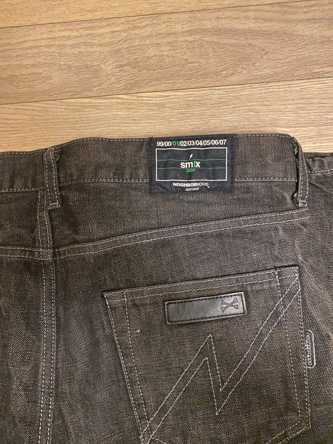 Neighborhood denim jean / 네이버후드 흑청 데님진 L 상품이미지3