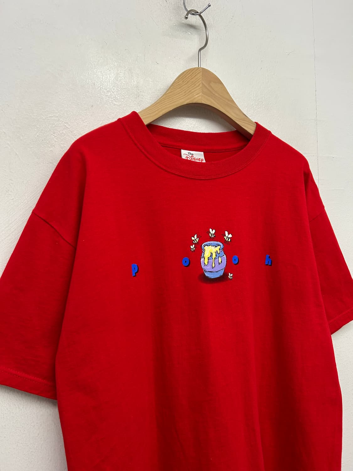 90s 빨간색 푸 티셔츠 반팔티 (Made in USA) 상품이미지4
