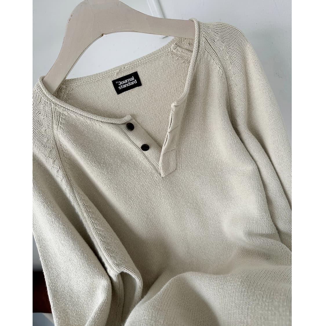 Crew neck high gauge cotton kn 상품이미지1