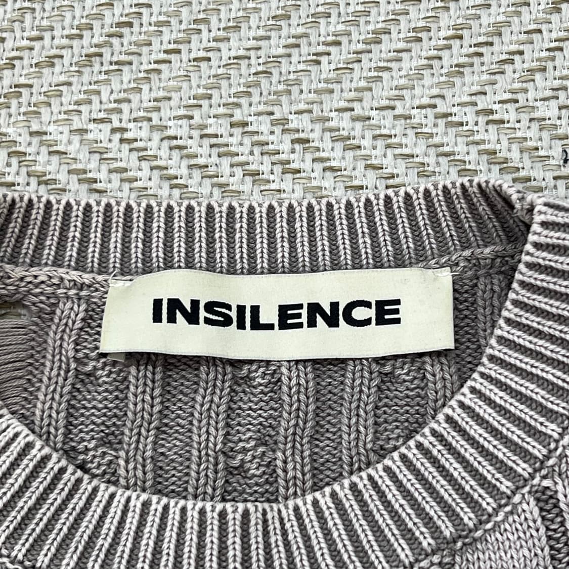 인사일런스 그런지 니트 r3543 상품이미지5