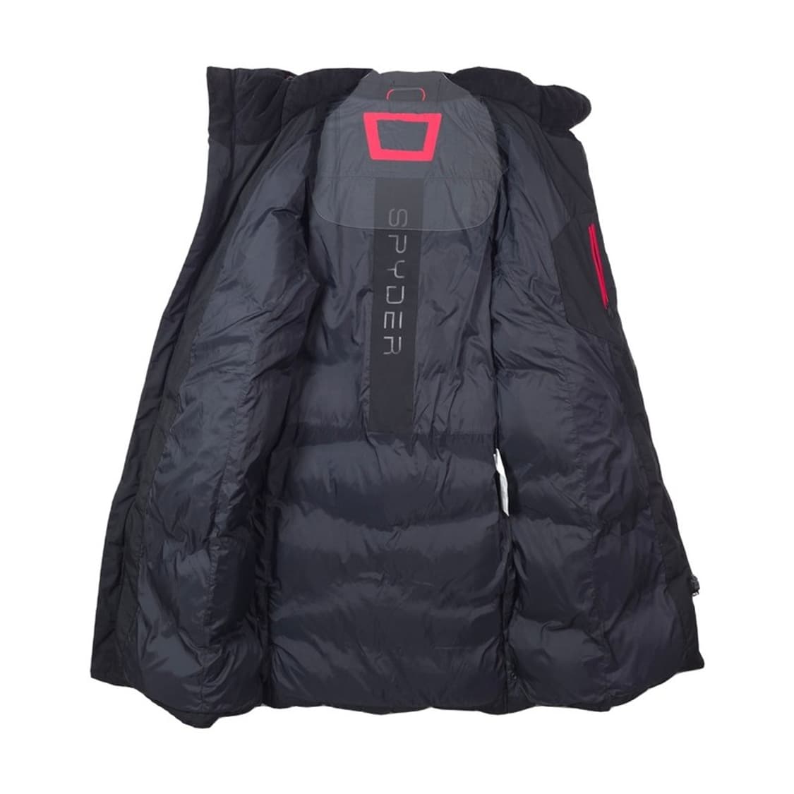 스파이더 롱 다운 자켓 블랙 M 상품이미지6