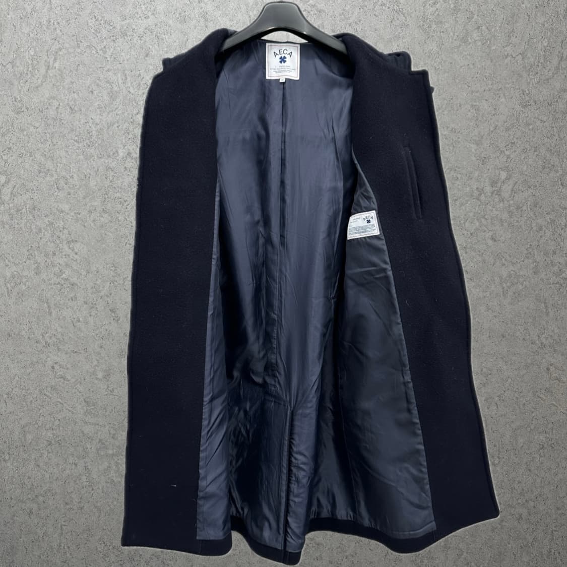 95 에이카화이트 남자 떡볶이 더플 코트 상품이미지3