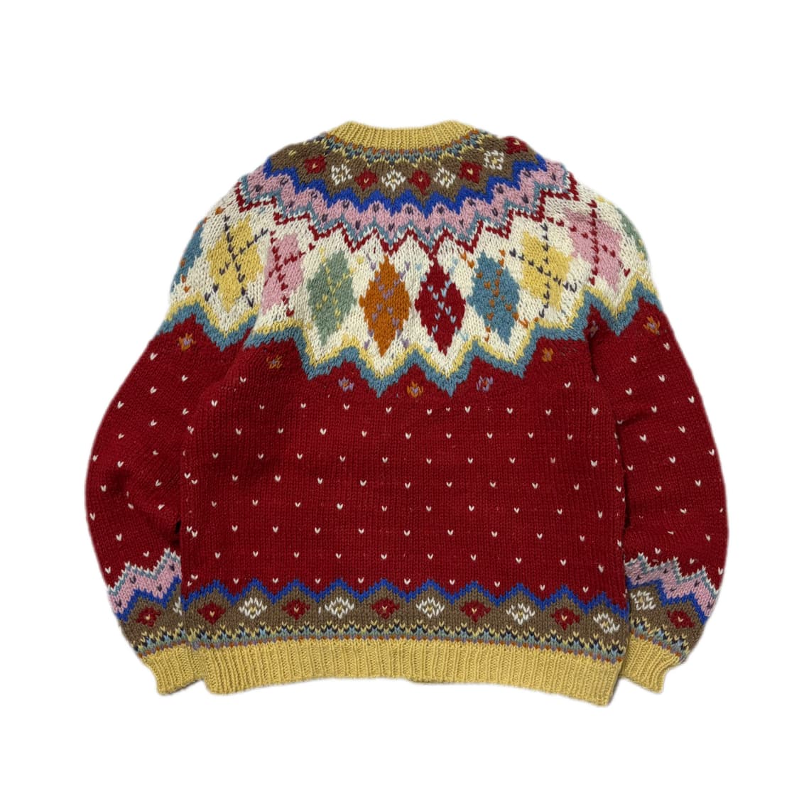 Pink House FairIsle Sweater 페어아일 가디건 상품이미지4