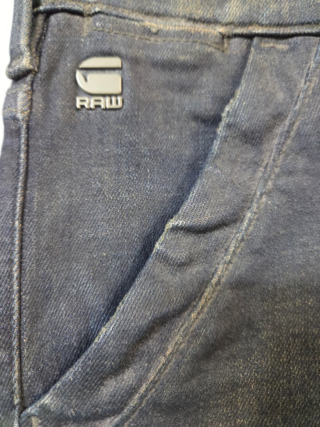 G-Star Raw 워싱 데님 팬츠(W28/L30)남여공용 상품이미지7