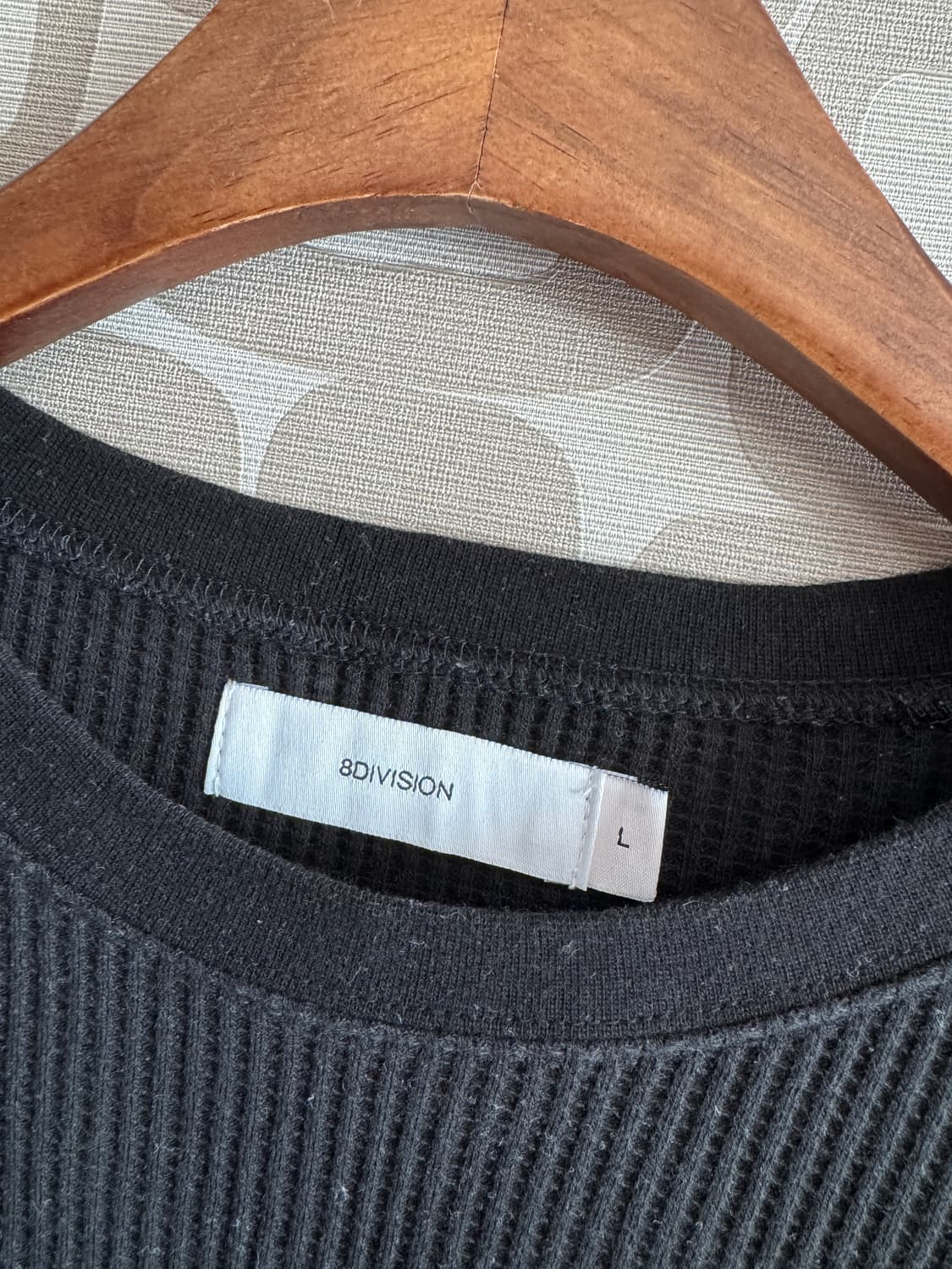 8DIVISION 에잇디비전 와플 긴팔 티셔츠 L 상품이미지4