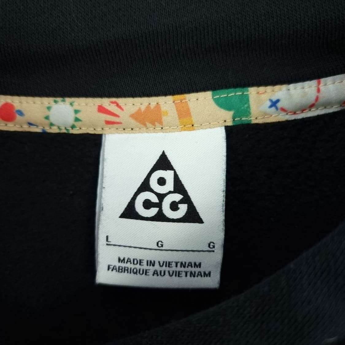 [나이키 ACG] 빅로고 오버핏 후드티 블랙 M18937 상품이미지7