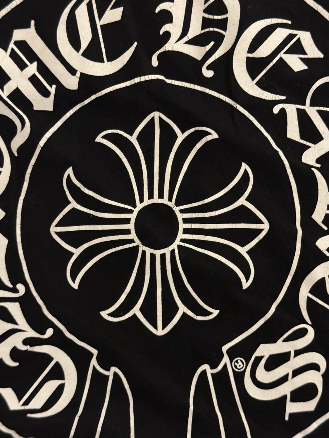 크롬하츠 라스베가스 플로랄 크로스 홀스슈 롱슬리브 긴팔 티셔츠 L 상품이미지6