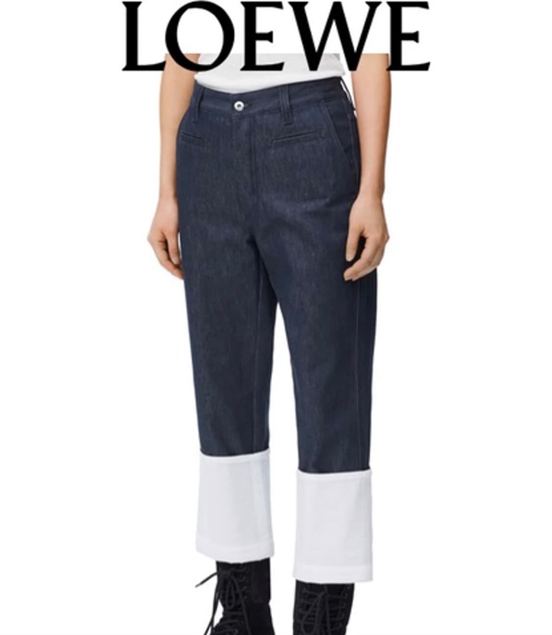 48) 로에베 피셔맨 데님 loewe 꼬르소꼬모 4 size 바지 데님 상품이미지1