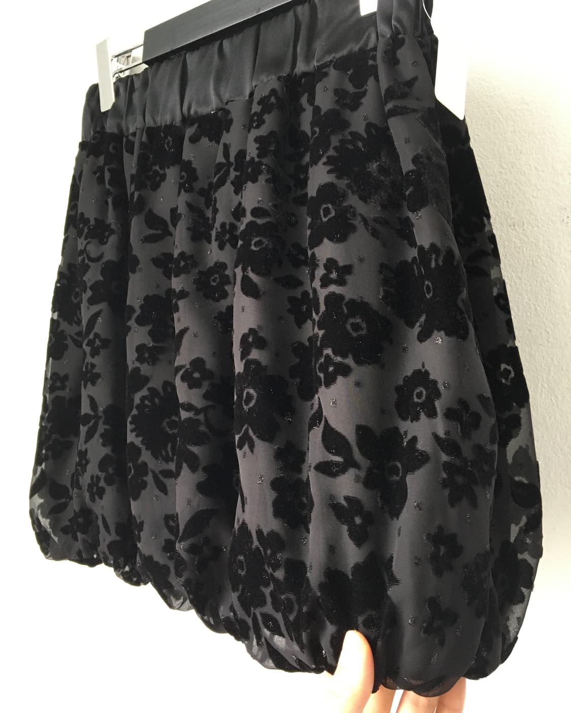 Velvet pattern balloon fit skirt 상품이미지2
