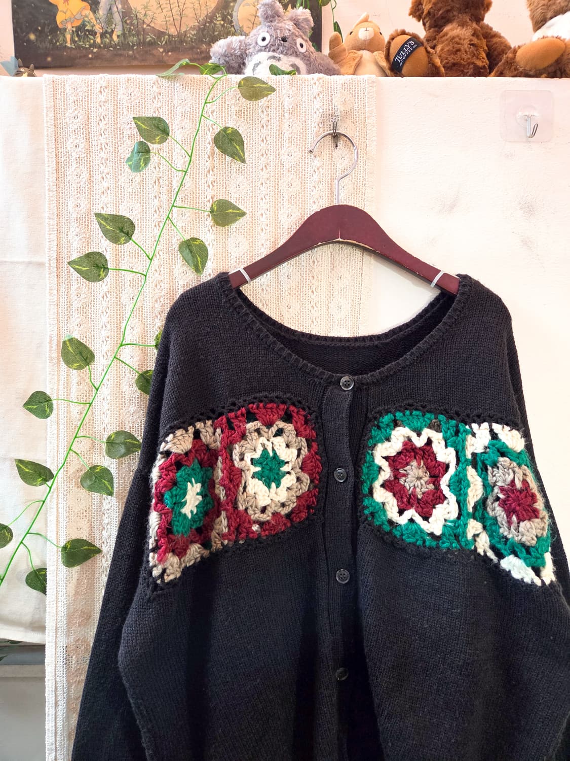 Niko and... 모티브 포인트 가디건 [빅사이즈] 상품이미지2