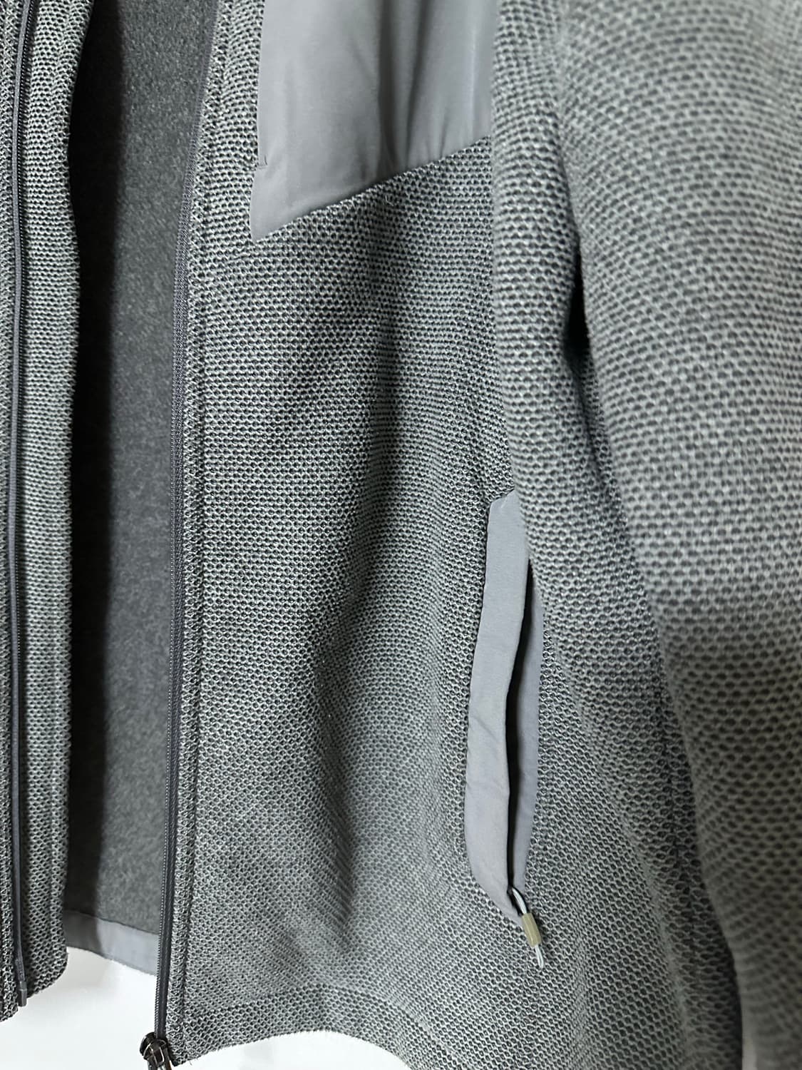 아식스 남성 니트 집업 자켓 상품이미지3