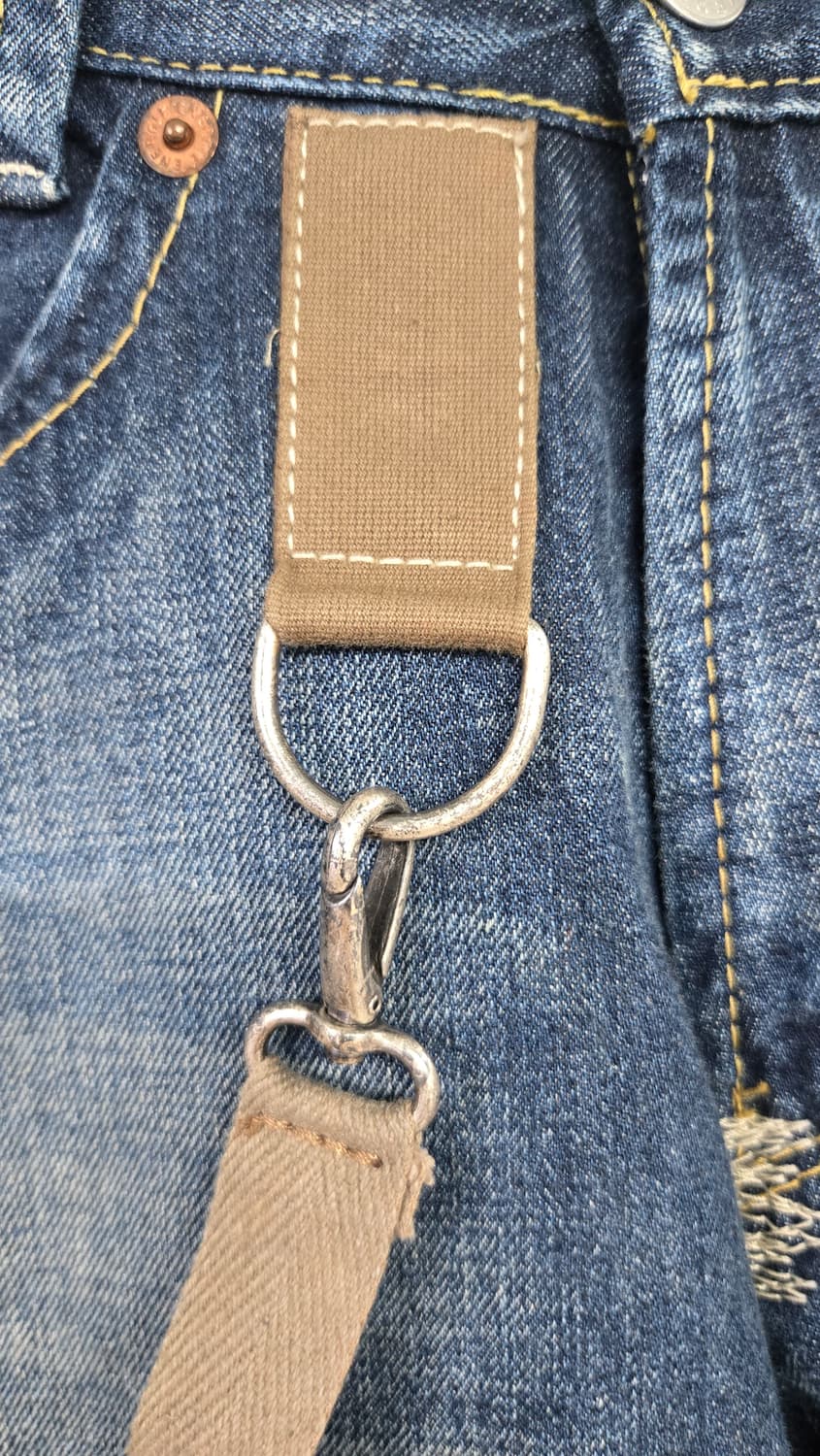 Energie 스트랩디테일 빈티지 데님팬츠 상품이미지3