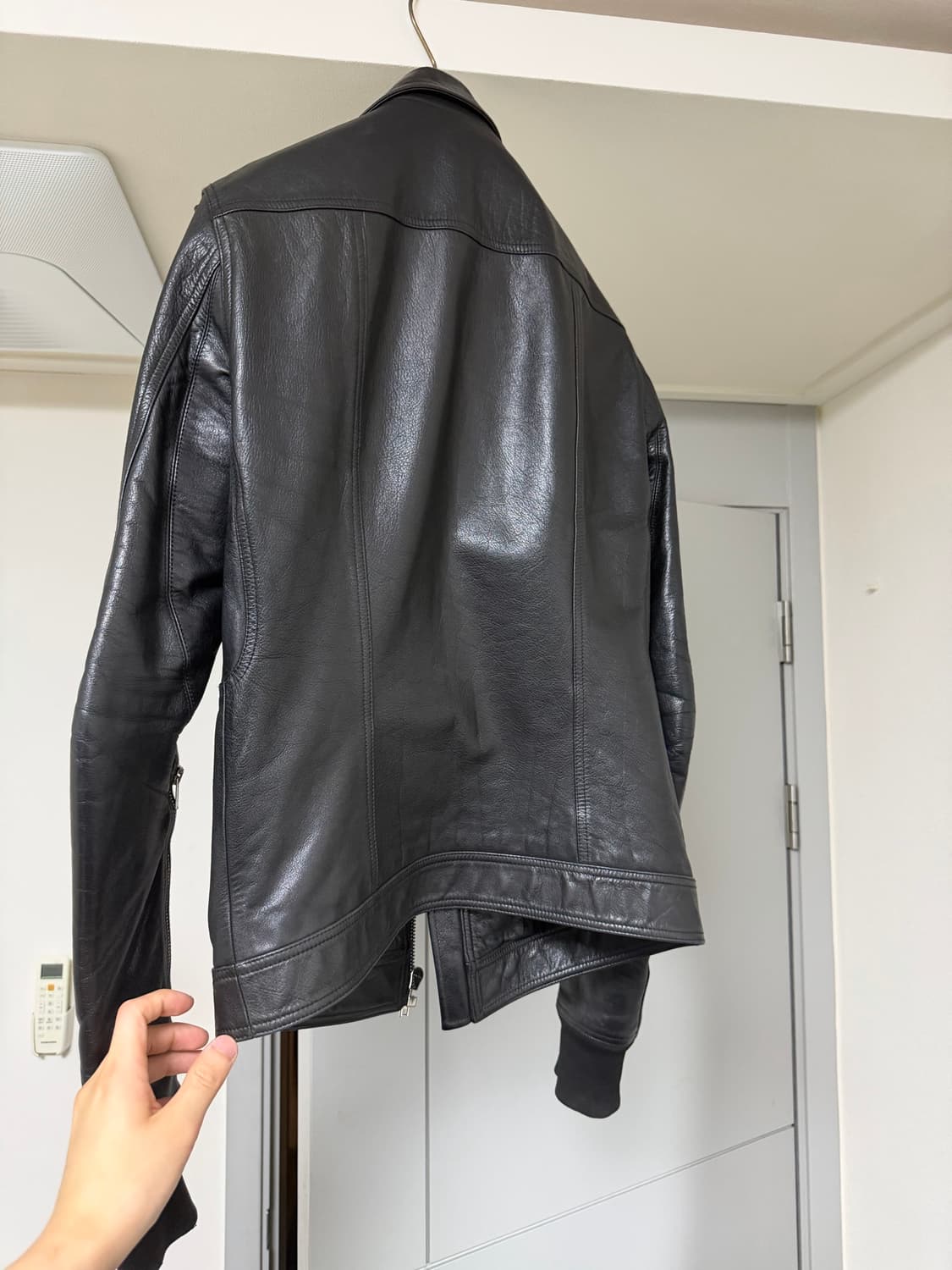 (48) fw 18 릭오웬스 레더자켓 상품이미지3