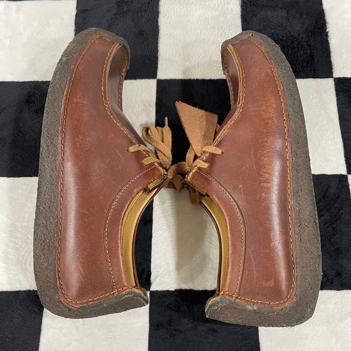 클락스 나탈리 브라운 레더 슈즈 255mm 상품이미지6