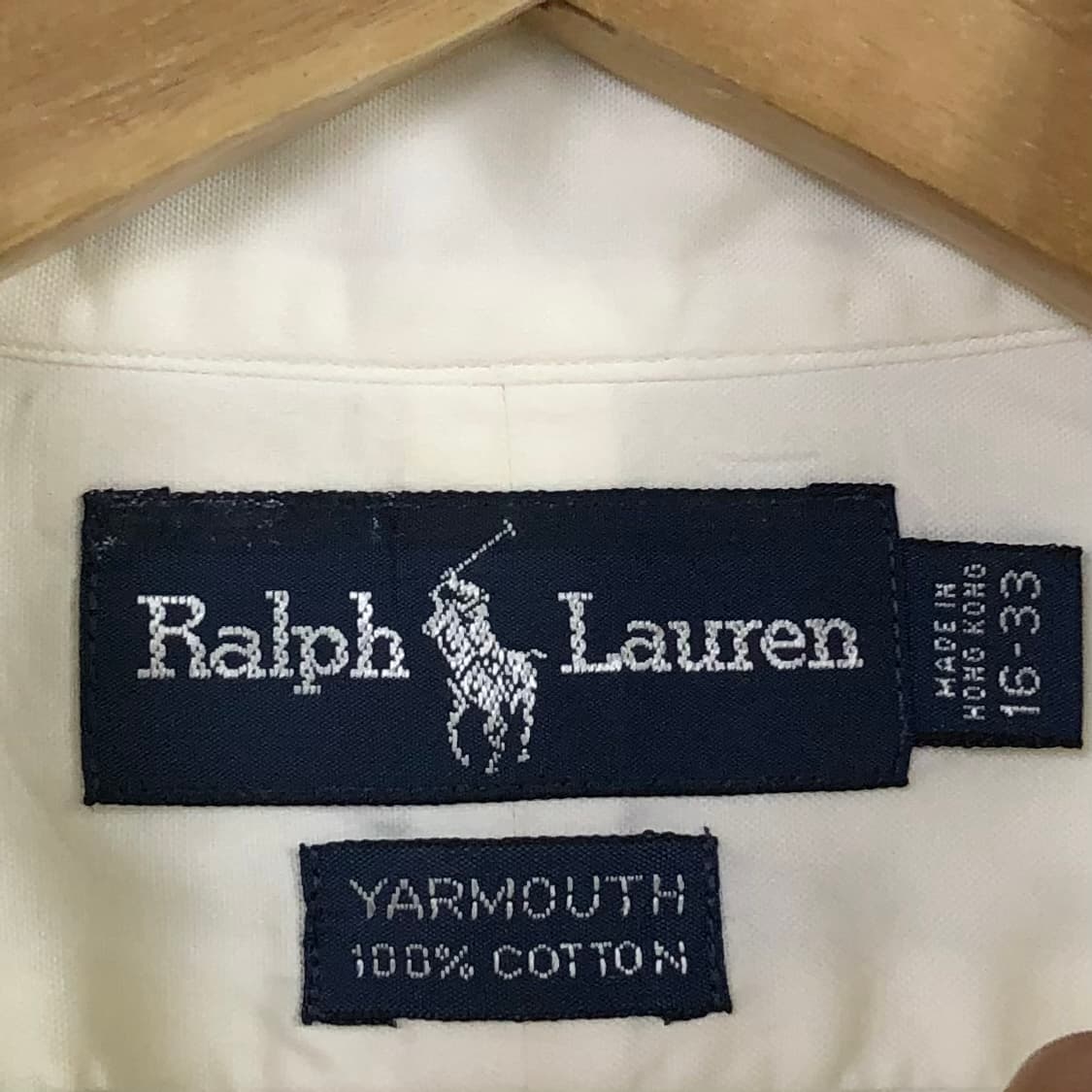 XL 폴로 아이보리 셔츠 상품이미지3