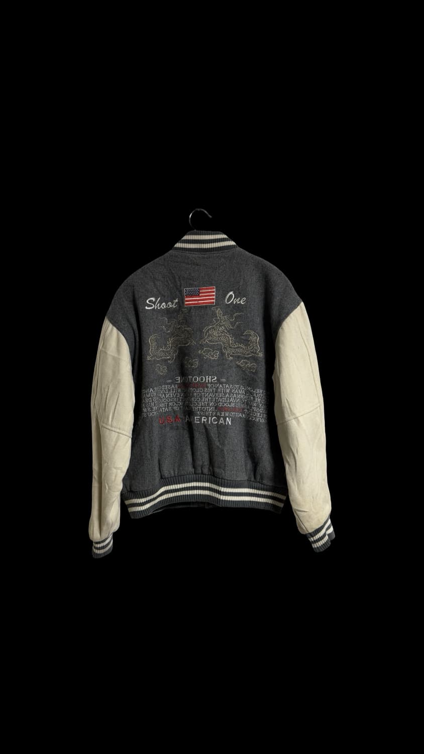 아메리칸 클럽 빈티지 바시티 자켓 상품이미지2