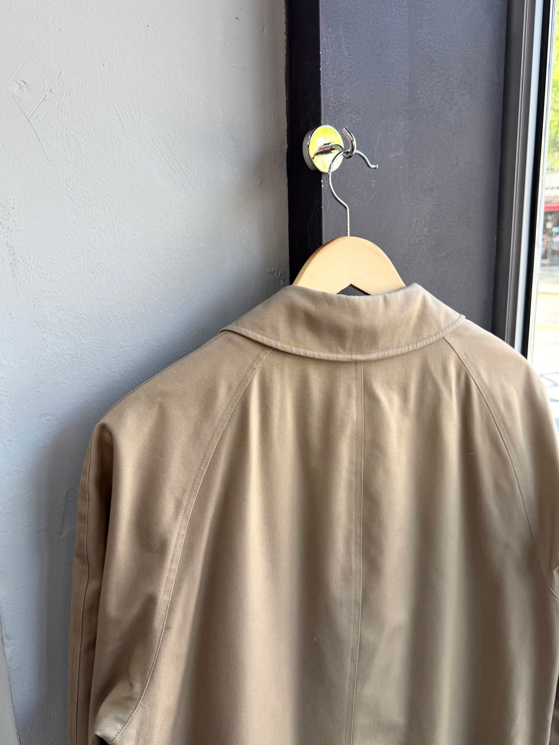 S/ 버버리 울라이닝 개버딘 브라이튼 맥코트 상품이미지8