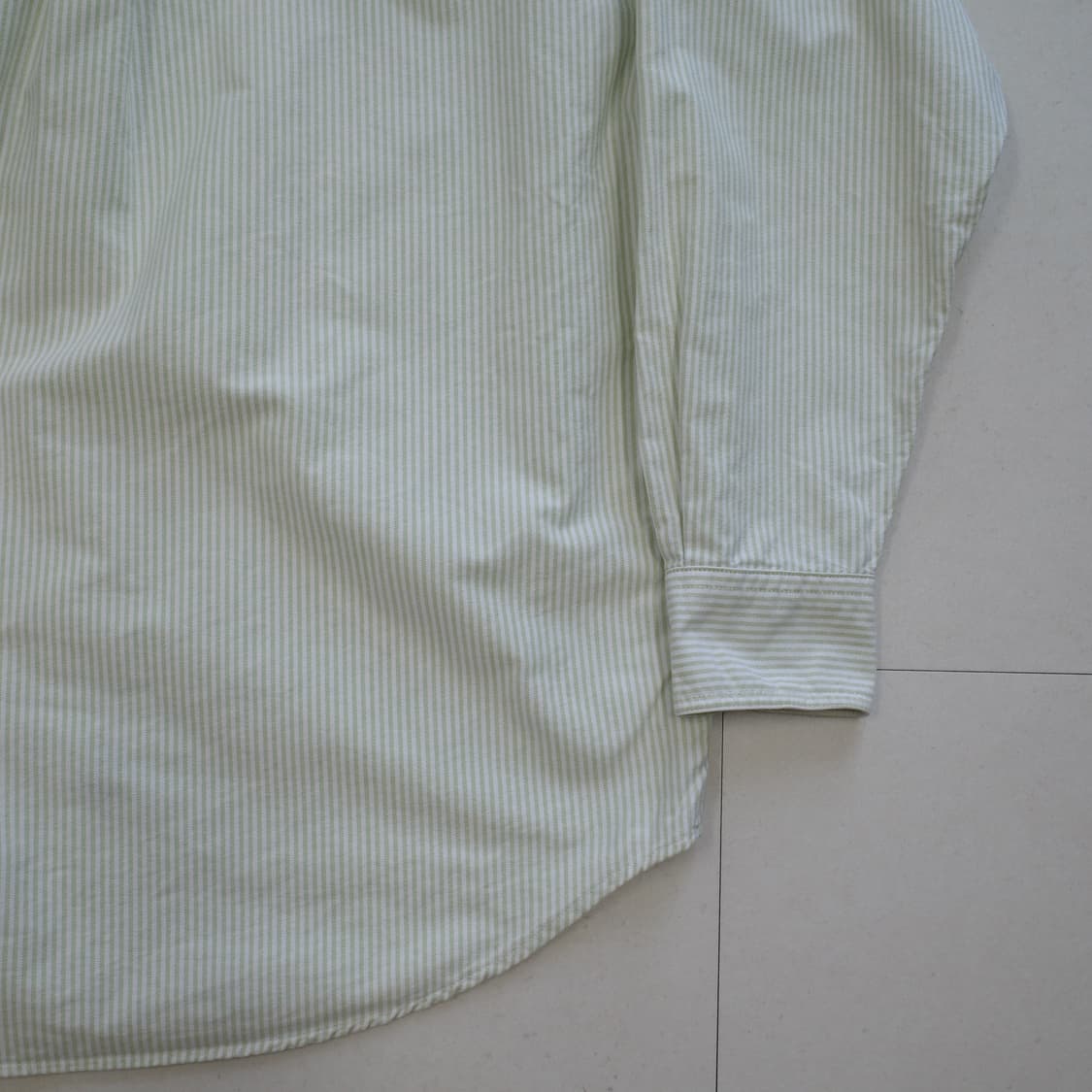 90s 폴로 챕스 랄프로렌 캔디 스트라이프 버튼다운 옥스포드 셔츠 상품이미지8