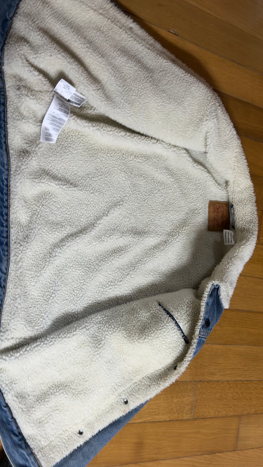 리바이스 쉐르파 데님자켓 L 상품이미지4