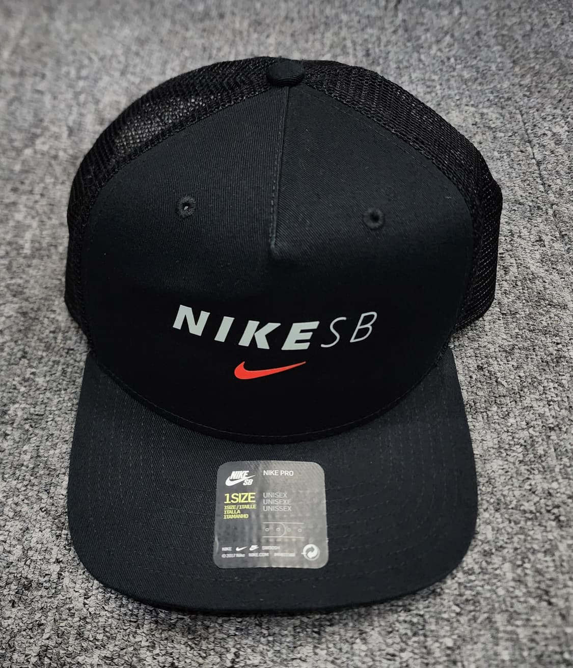 나이키 SB 퍼포먼스 프로 메쉬 트러커 스냅백 모자 상품이미지2