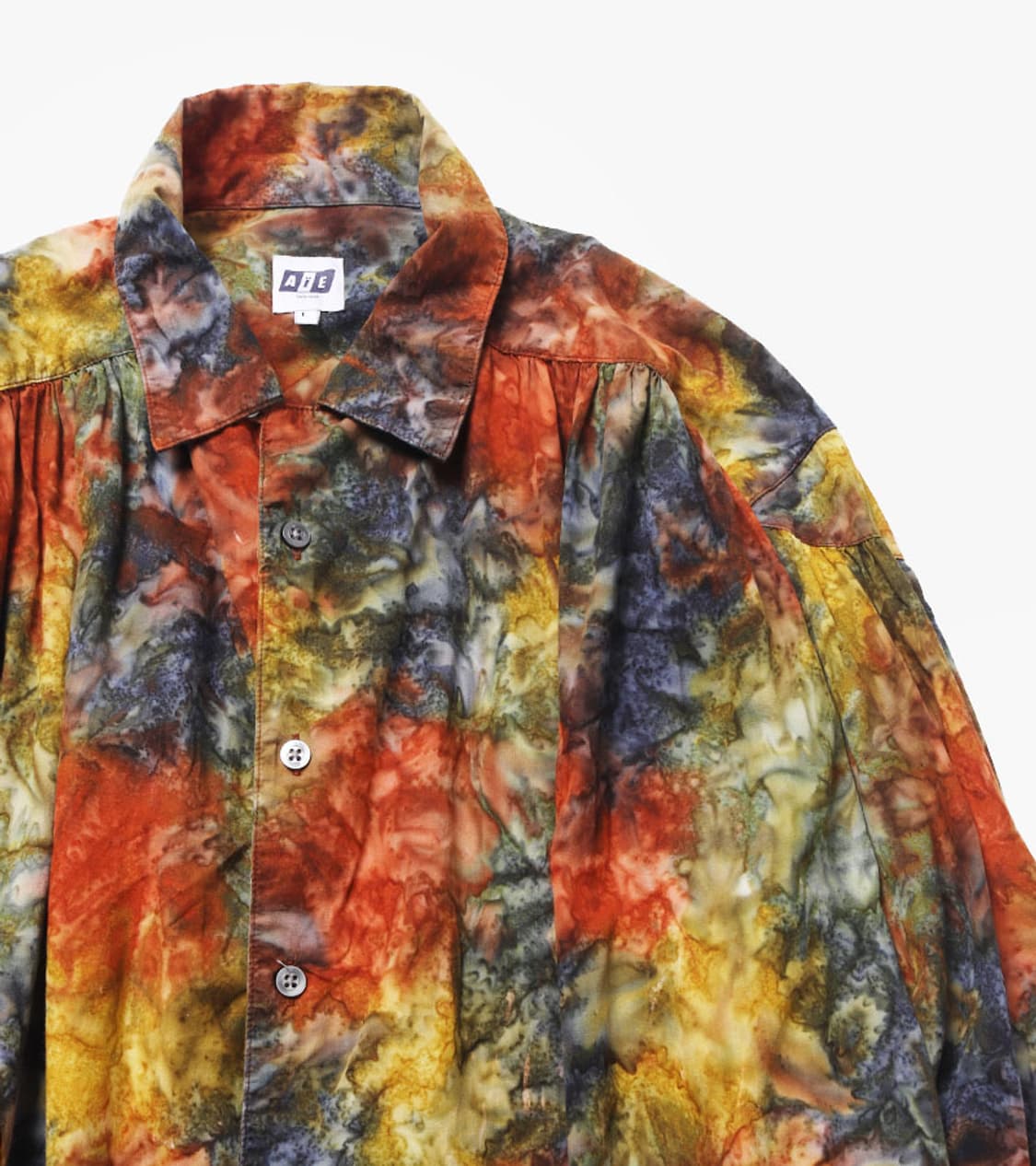 AIE - TIEDYE PAINTER SHIRT 상품이미지4