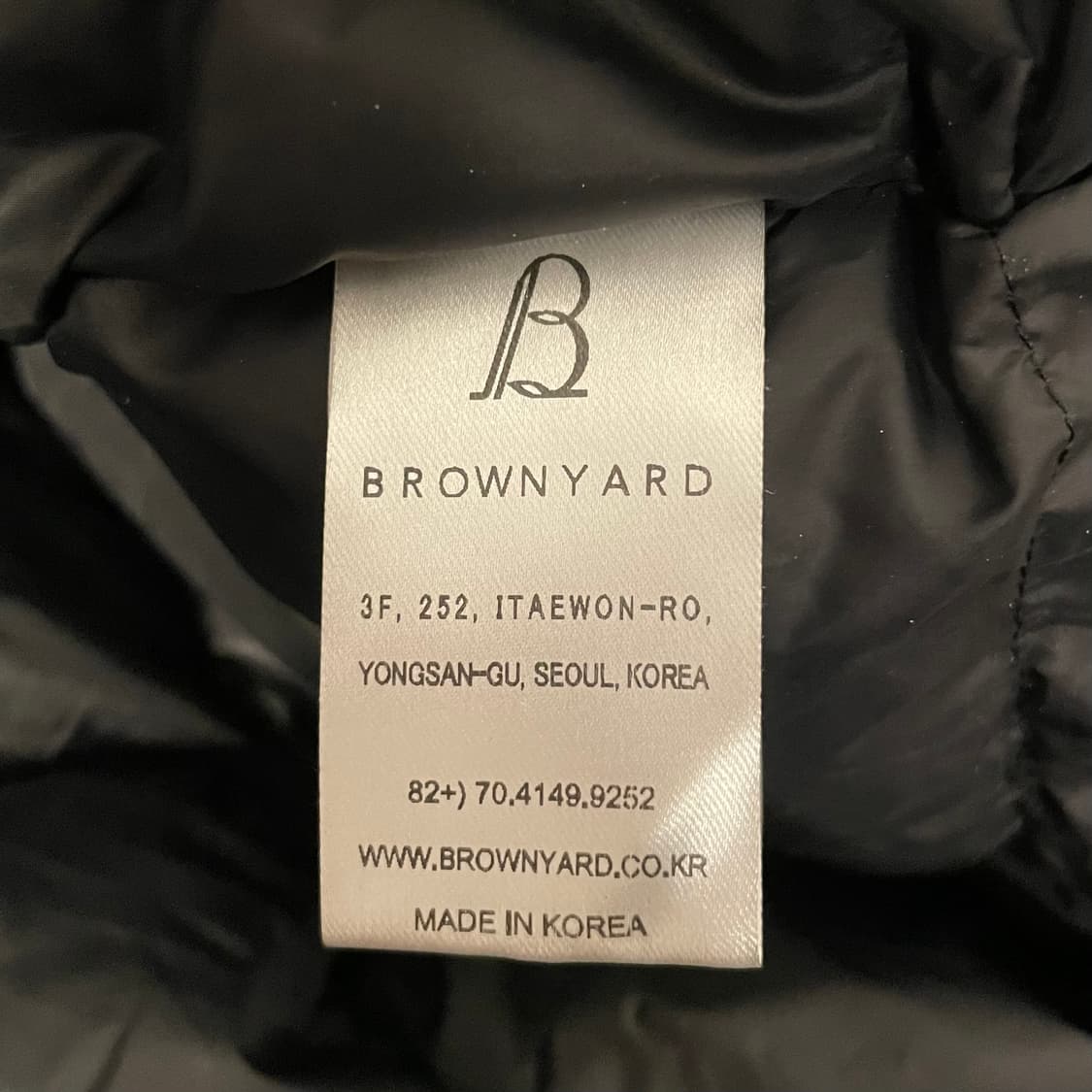 브라운야드 유틸리티 21fw 구스다운 패딩 상품이미지7