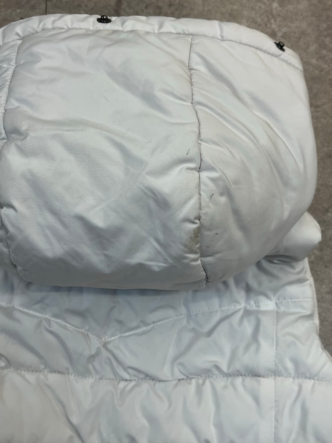 홀리스터 후드 패딩 베스트 화이트 S #csz3282 상품이미지9