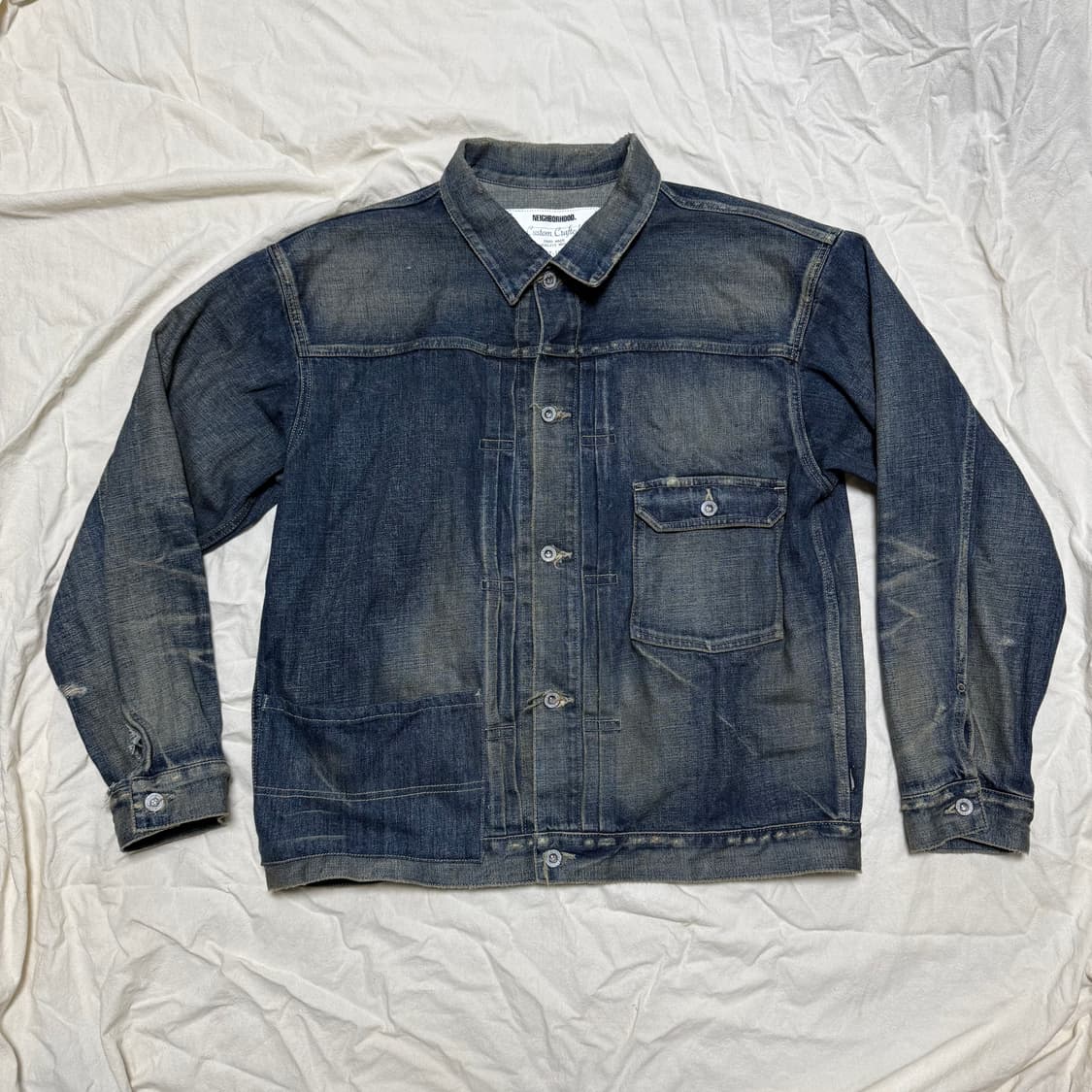 네이버후드 25AW 새비지 데님 자켓 [XL] 상품이미지1