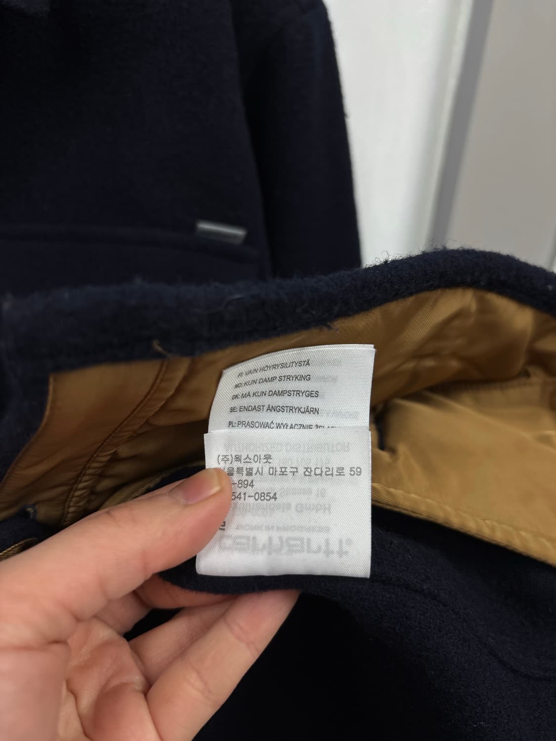 칼하트 워크 울 자켓 상품이미지7